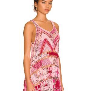 Alix Pinho LAURA DRESS- Sexy Crochet Sold by REVOLVE Size L- NWOT
